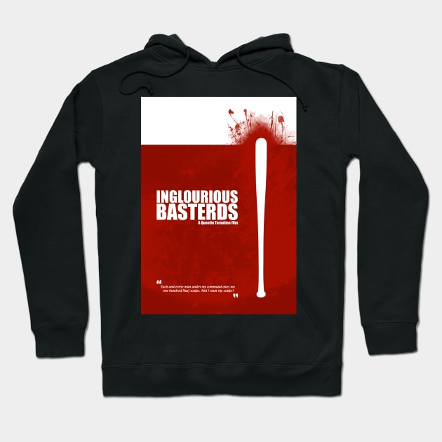 Inglourious Basterds - Minimal Movie Film Fanart - Tarantino Alternative Hoodie by HDMI2K